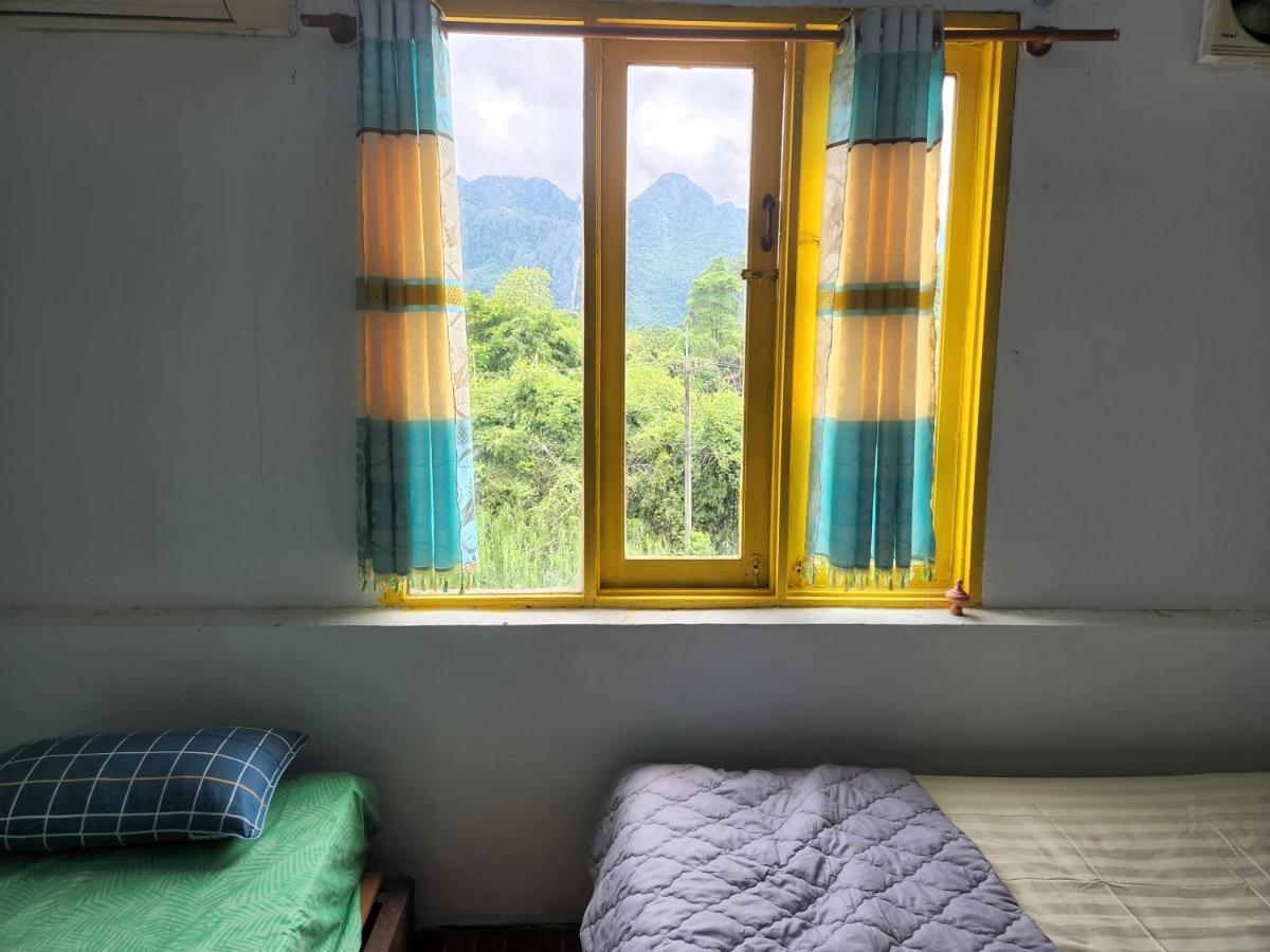 Blue Guesthouse Vang Vieng Exterior foto
